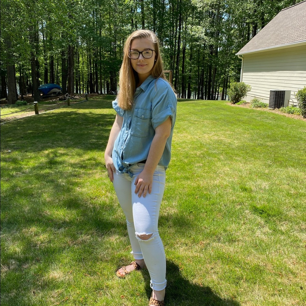Soft Denim Top